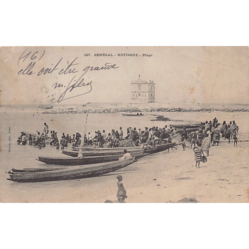 Rare collectable postcards of SENEGAL. Vintage Postcards of SENEGAL