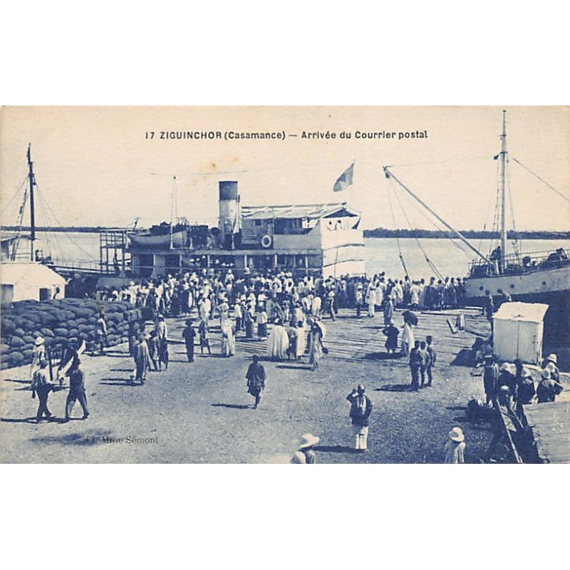 Rare collectable postcards of SENEGAL. Vintage Postcards of SENEGAL