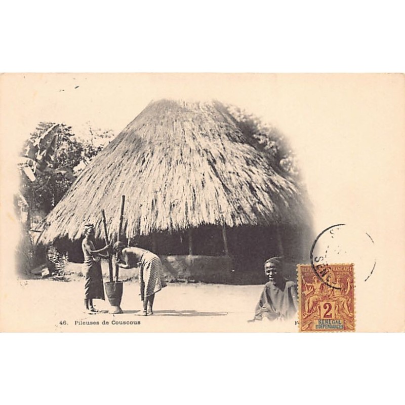 Rare collectable postcards of SENEGAL. Vintage Postcards of SENEGAL