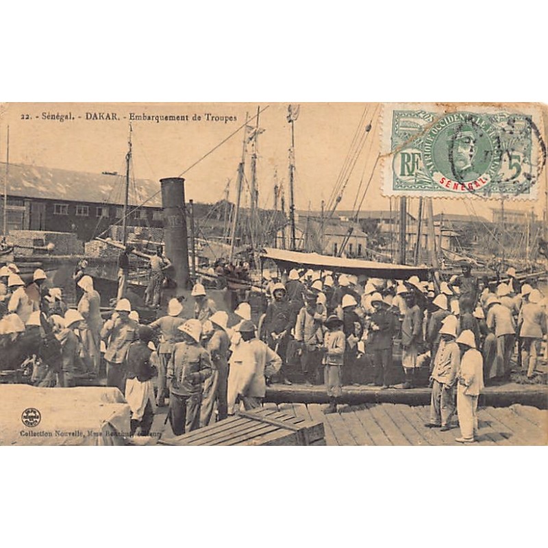 Rare collectable postcards of SENEGAL. Vintage Postcards of SENEGAL