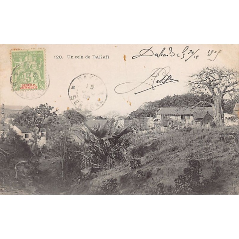 Rare collectable postcards of SENEGAL. Vintage Postcards of SENEGAL