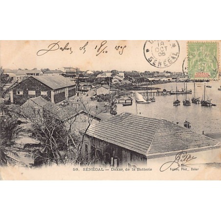 Rare collectable postcards of SENEGAL. Vintage Postcards of SENEGAL