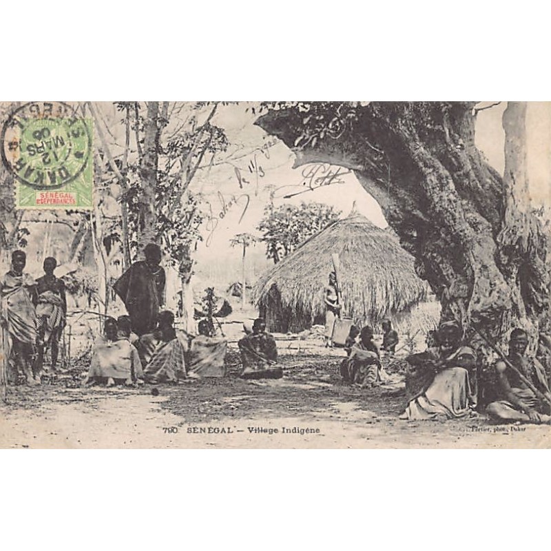 Rare collectable postcards of SENEGAL. Vintage Postcards of SENEGAL