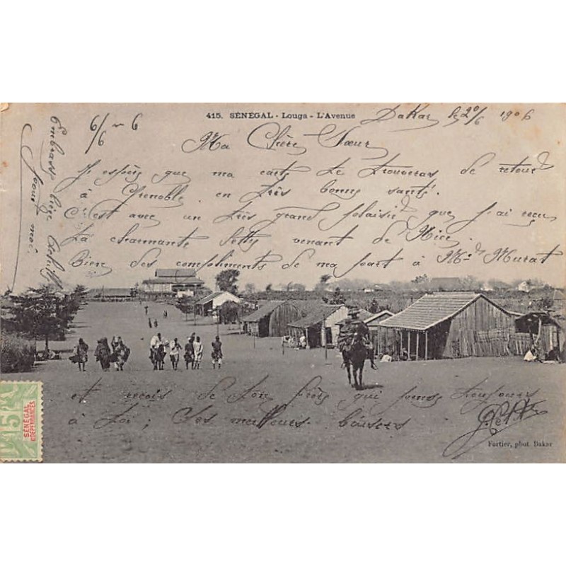 Rare collectable postcards of SENEGAL. Vintage Postcards of SENEGAL