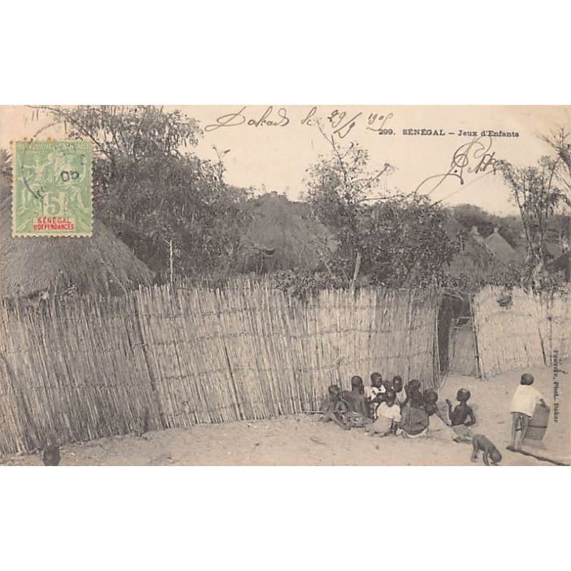 Rare collectable postcards of SENEGAL. Vintage Postcards of SENEGAL