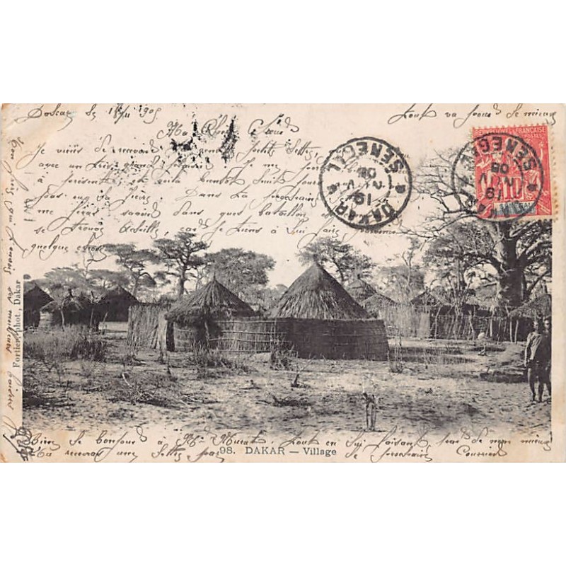 Rare collectable postcards of SENEGAL. Vintage Postcards of SENEGAL