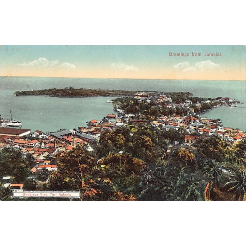Rare collectable postcards of JAMAICA. Vintage Postcards of JAMAICA