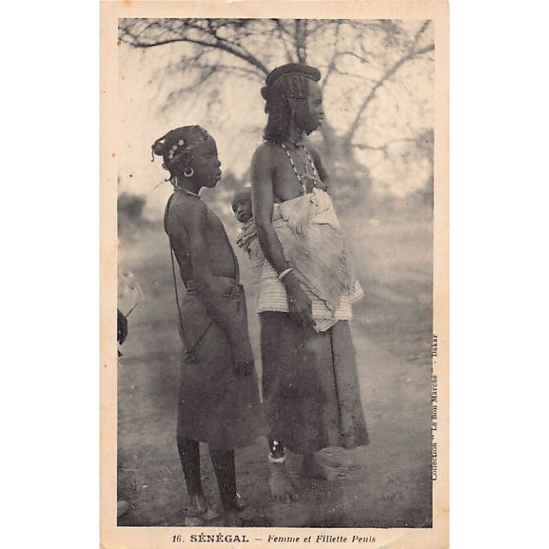 Rare collectable postcards of SENEGAL. Vintage Postcards of SENEGAL