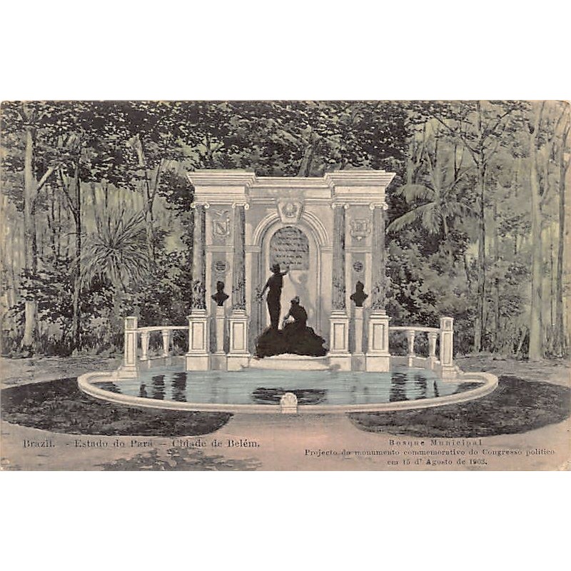 Rare collectable postcards of BRAZIL. Vintage Postcards of BRAZIL