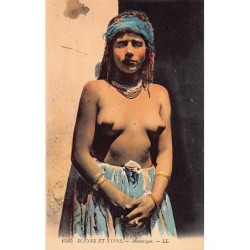 Rare collectable postcards of ETHNIC NUDE. Vintage Postcards of ETHNIC NUDE