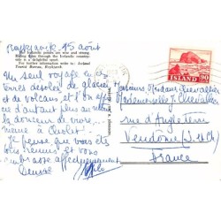 Rare collectable postcards of ICELAND Belgique België. Vintage Postcards of ICELAND Belgique België