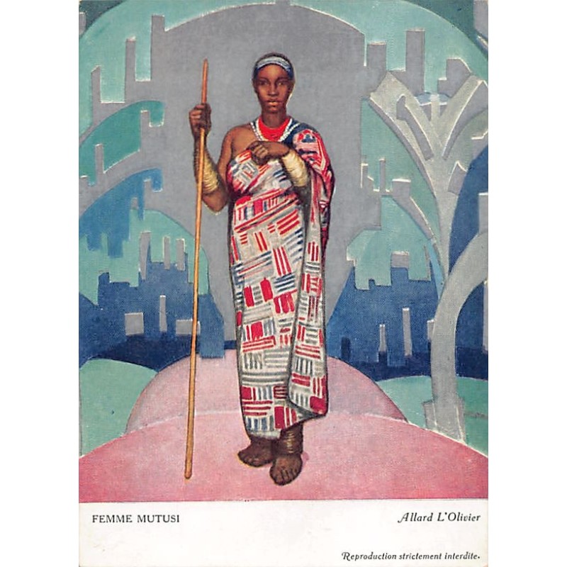 Rare collectable postcards of BURUNDI Belgique België. Vintage Postcards of BURUNDI Belgique België