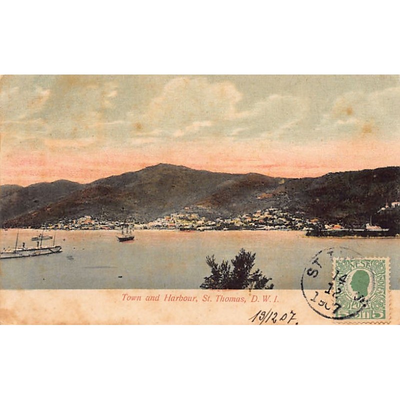 Rare collectable postcards of U.S. VIRGIN ISLANDS Belgique België. Vintage Postcards of U.S. VIRGIN ISLANDS Belgique België