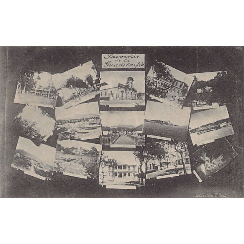 Rare collectable postcards of GUADELOUPE Belgique België. Vintage Postcards of GUADELOUPE Belgique België