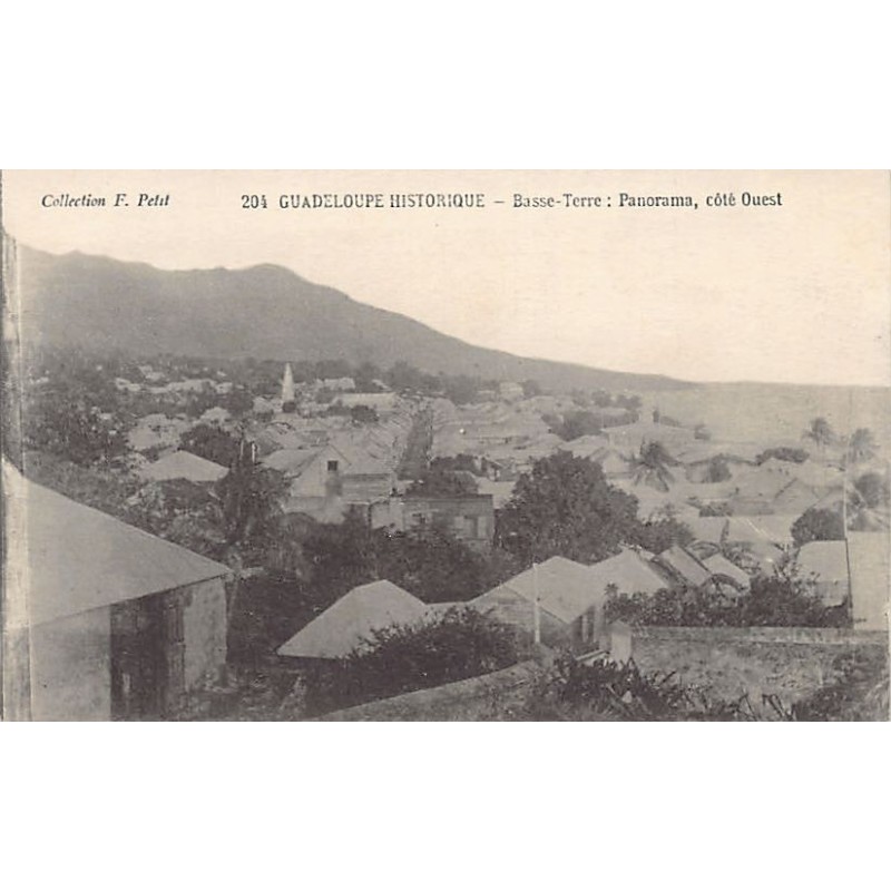 Rare collectable postcards of GUADELOUPE Belgique België. Vintage Postcards of GUADELOUPE Belgique België