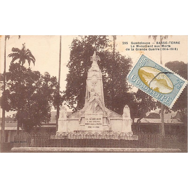 Rare collectable postcards of GUADELOUPE Belgique België. Vintage Postcards of GUADELOUPE Belgique België