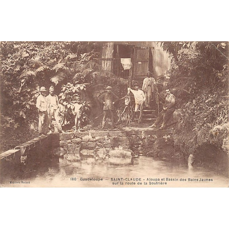 Rare collectable postcards of GUADELOUPE Belgique België. Vintage Postcards of GUADELOUPE Belgique België