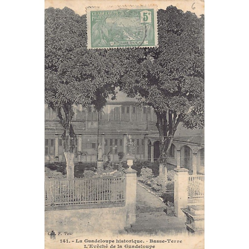 Rare collectable postcards of GUADELOUPE Belgique België. Vintage Postcards of GUADELOUPE Belgique België