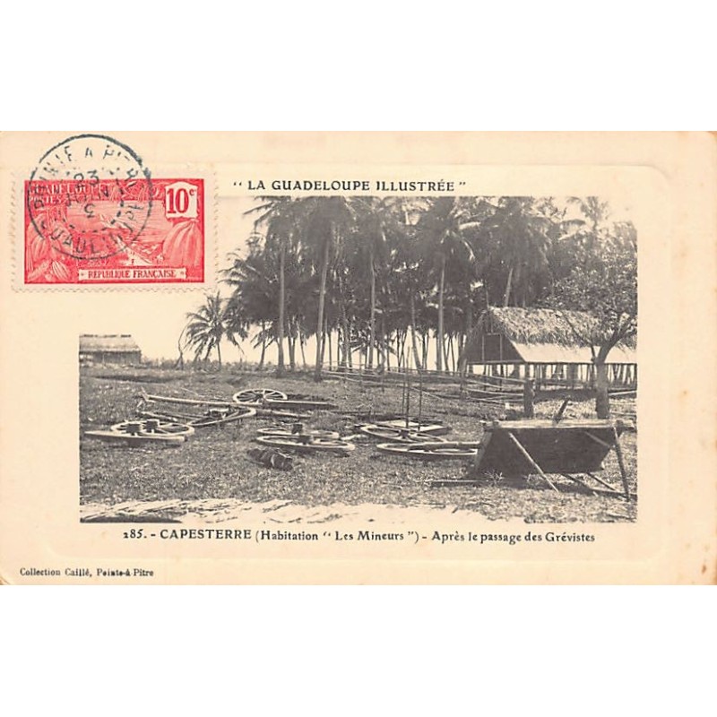 Rare collectable postcards of GUADELOUPE Belgique België. Vintage Postcards of GUADELOUPE Belgique België