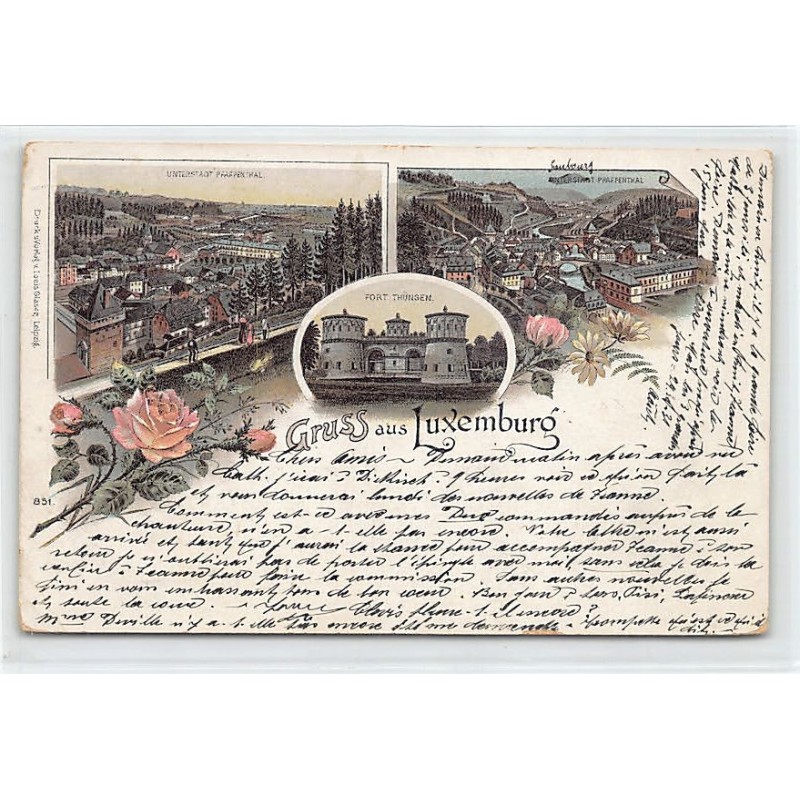 Rare collectable postcards of LUXEMBOURG. Vintage Postcards of LUXEMBOURG