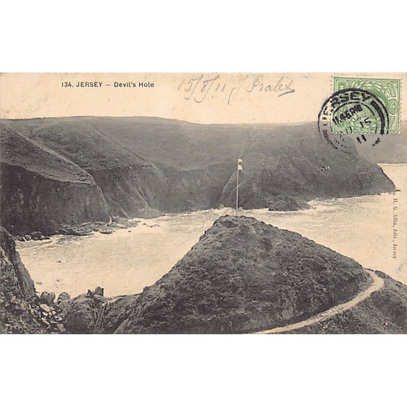 Rare collectable postcards of JERSEY. Vintage Postcards of JERSEY