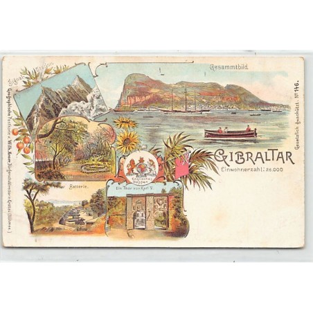 Rare collectable postcards of GIBRALTAR. Vintage Postcards of GIBRALTAR