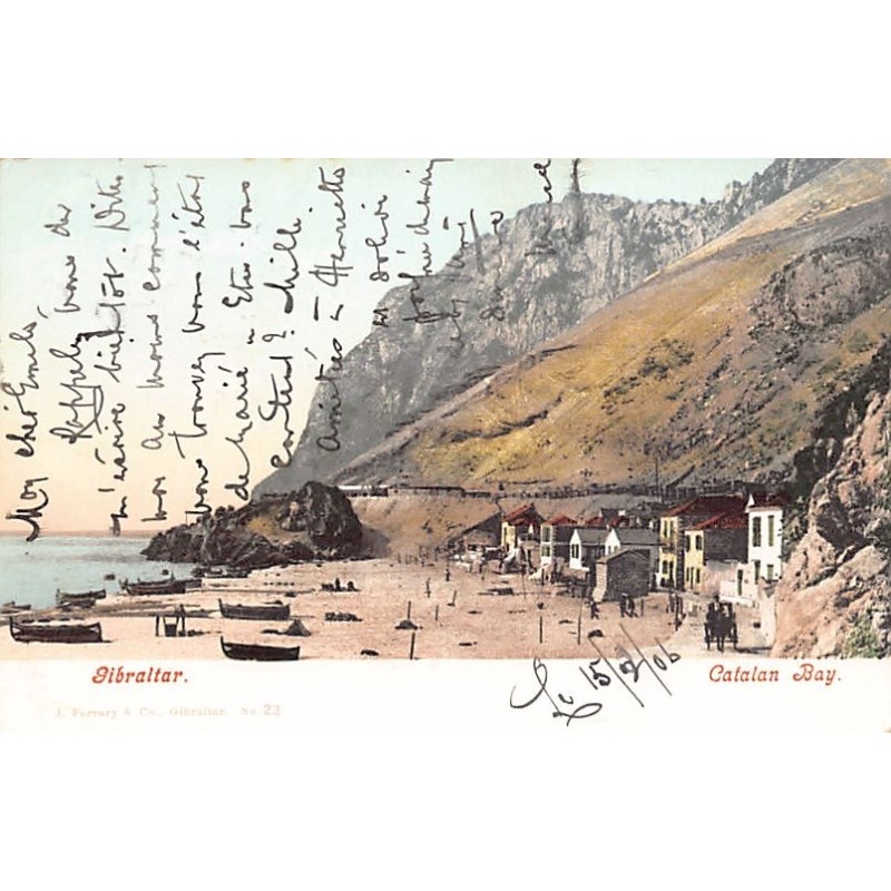Rare collectable postcards of GIBRALTAR. Vintage Postcards of GIBRALTAR