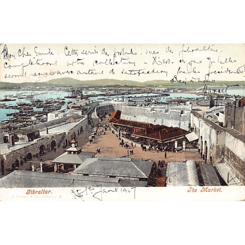 Rare collectable postcards of GIBRALTAR. Vintage Postcards of GIBRALTAR