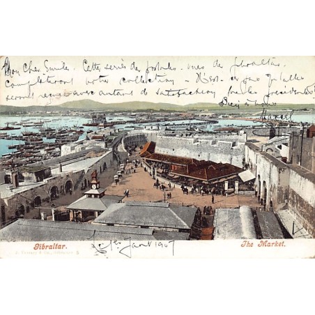 Rare collectable postcards of GIBRALTAR. Vintage Postcards of GIBRALTAR