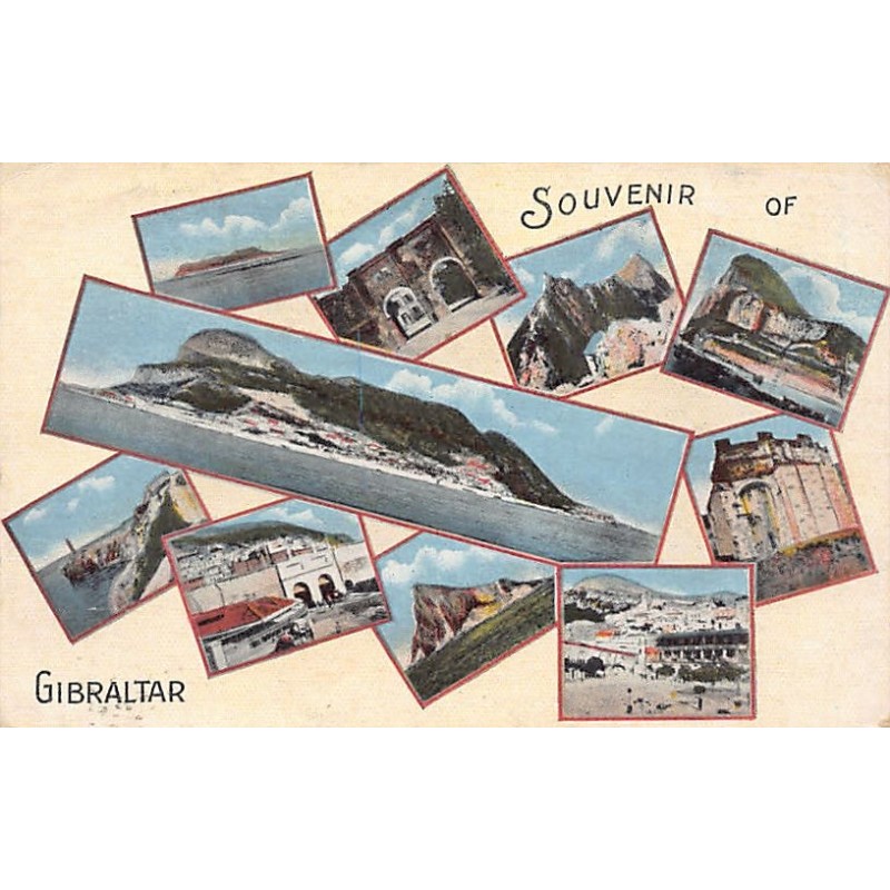 Rare collectable postcards of GIBRALTAR. Vintage Postcards of GIBRALTAR