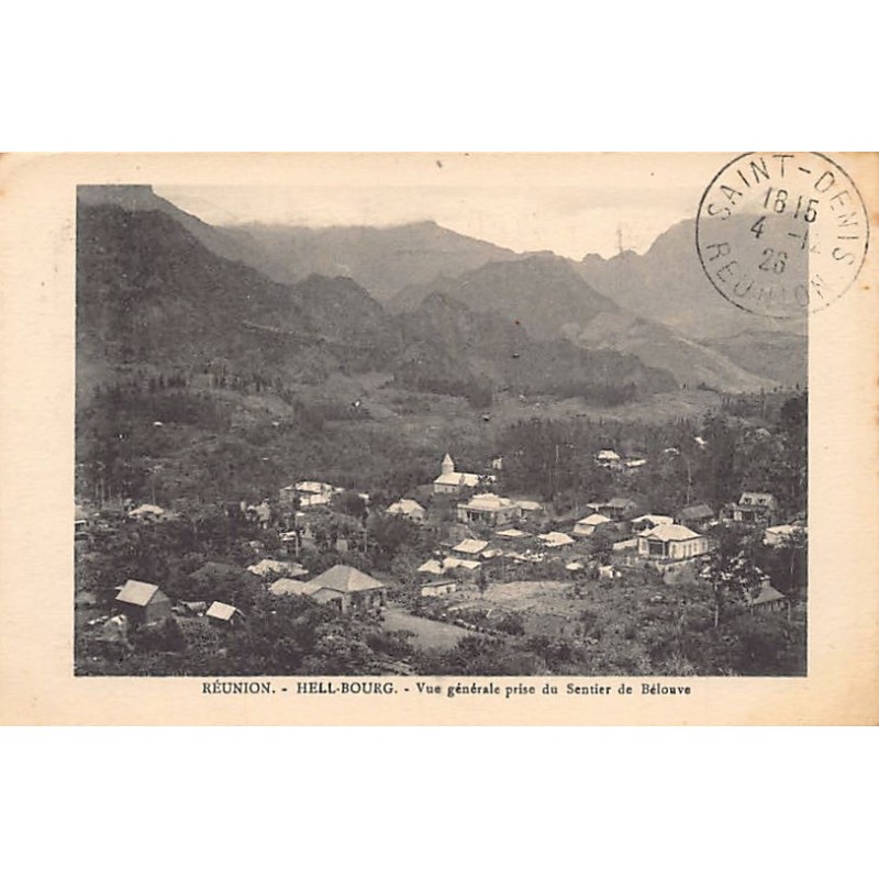 Rare collectable postcards of LA RÉUNION. Vintage Postcards of LA RÉUNION