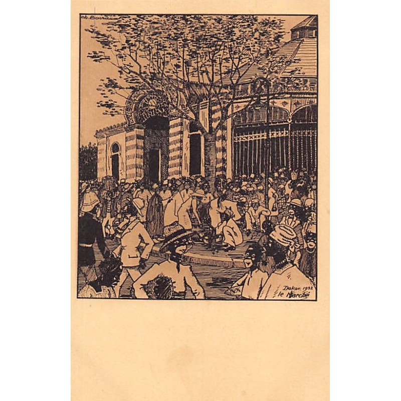 Rare collectable postcards of SENEGAL. Vintage Postcards of SENEGAL