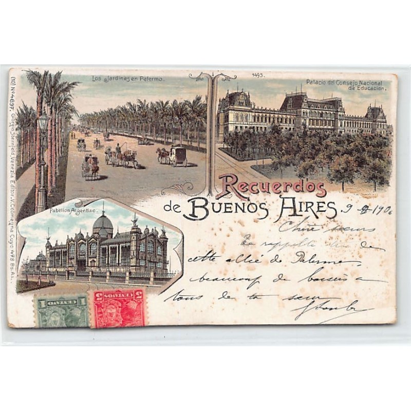 Rare collectable postcards of ARGENTINA. Vintage Postcards of ARGENTINA