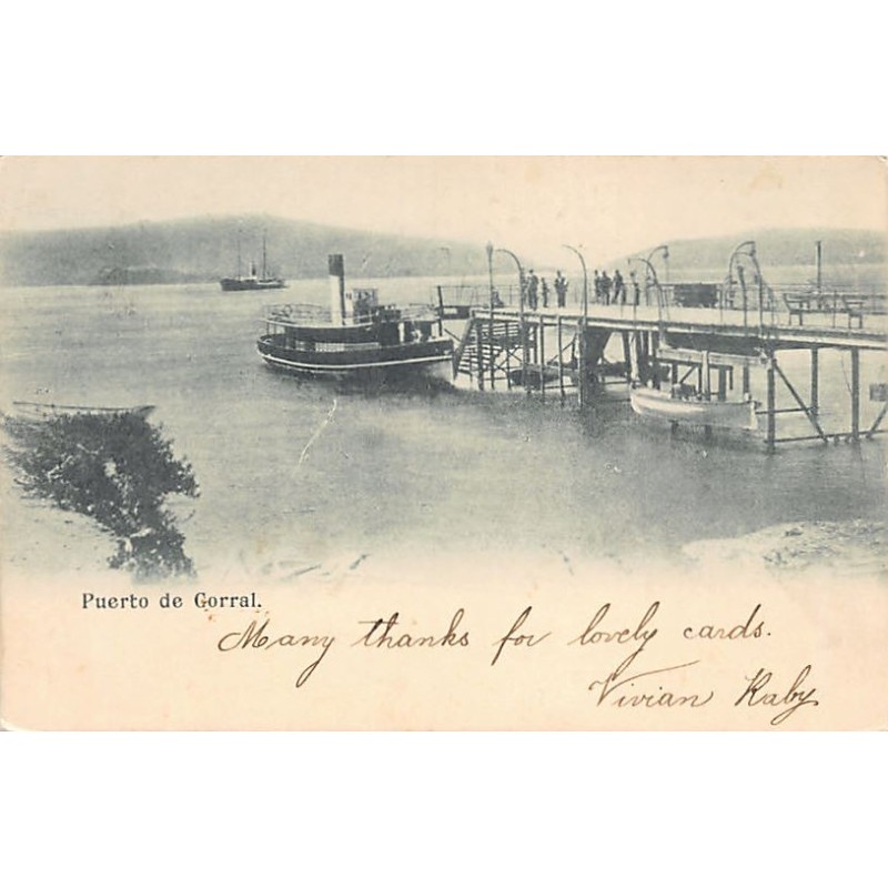 Rare collectable postcards of CHILE CHILI. Vintage Postcards of CHILE CHILI