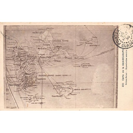 Rare collectable postcards of GUADELOUPE. Vintage Postcards of GUADELOUPE