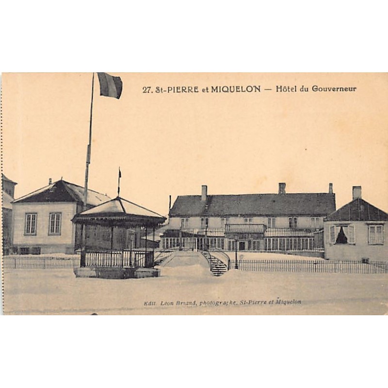 Rare collectable postcards of SAINT-PIERRE & MIQUELON. Vintage Postcards of SAINT-PIERRE & MIQUELON