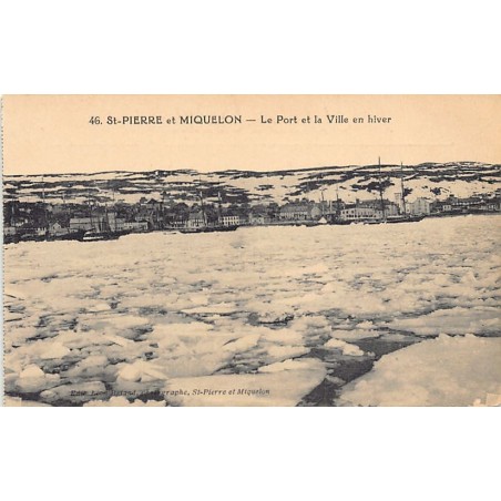 Rare collectable postcards of SAINT-PIERRE & MIQUELON. Vintage Postcards of SAINT-PIERRE & MIQUELON
