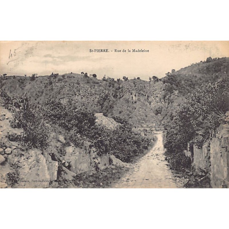 Rare collectable postcards of MARTINIQUE. Vintage Postcards of MARTINIQUE