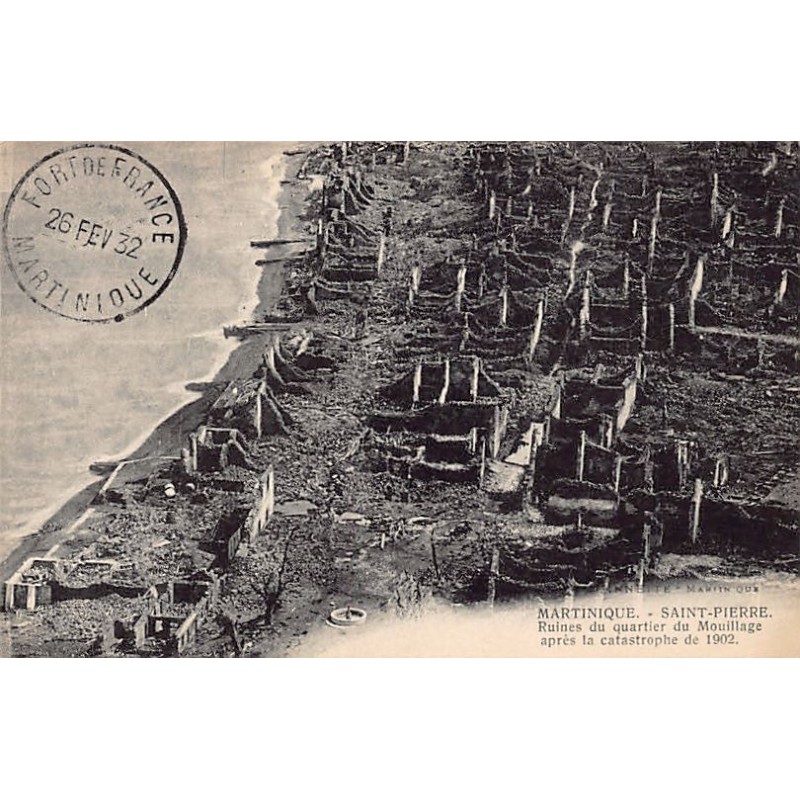 Rare collectable postcards of MARTINIQUE. Vintage Postcards of MARTINIQUE