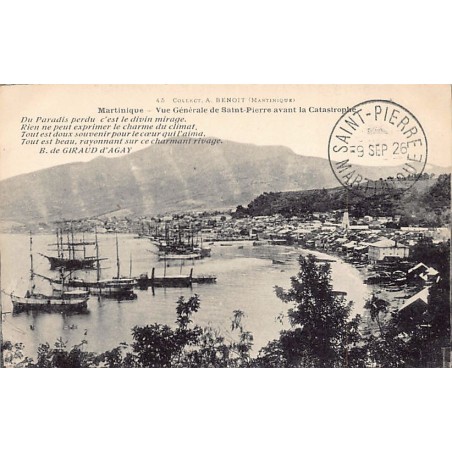 Rare collectable postcards of MARTINIQUE. Vintage Postcards of MARTINIQUE