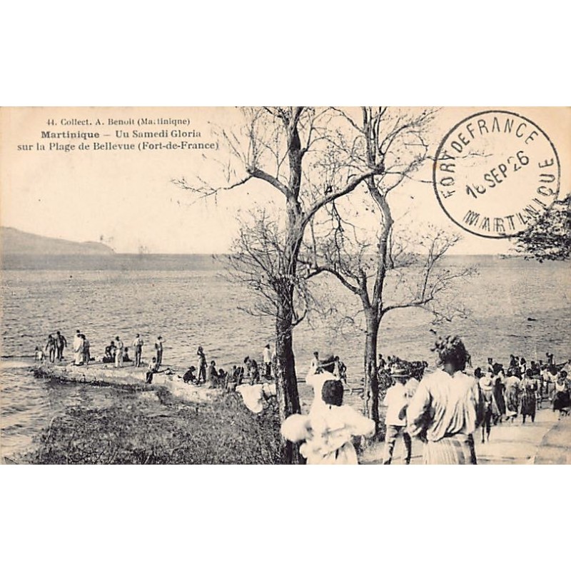 Rare collectable postcards of MARTINIQUE. Vintage Postcards of MARTINIQUE