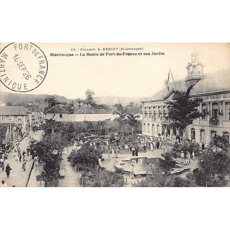 Rare collectable postcards of MARTINIQUE. Vintage Postcards of MARTINIQUE