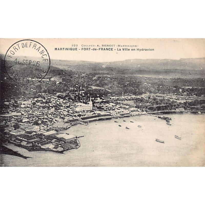 Rare collectable postcards of MARTINIQUE. Vintage Postcards of MARTINIQUE