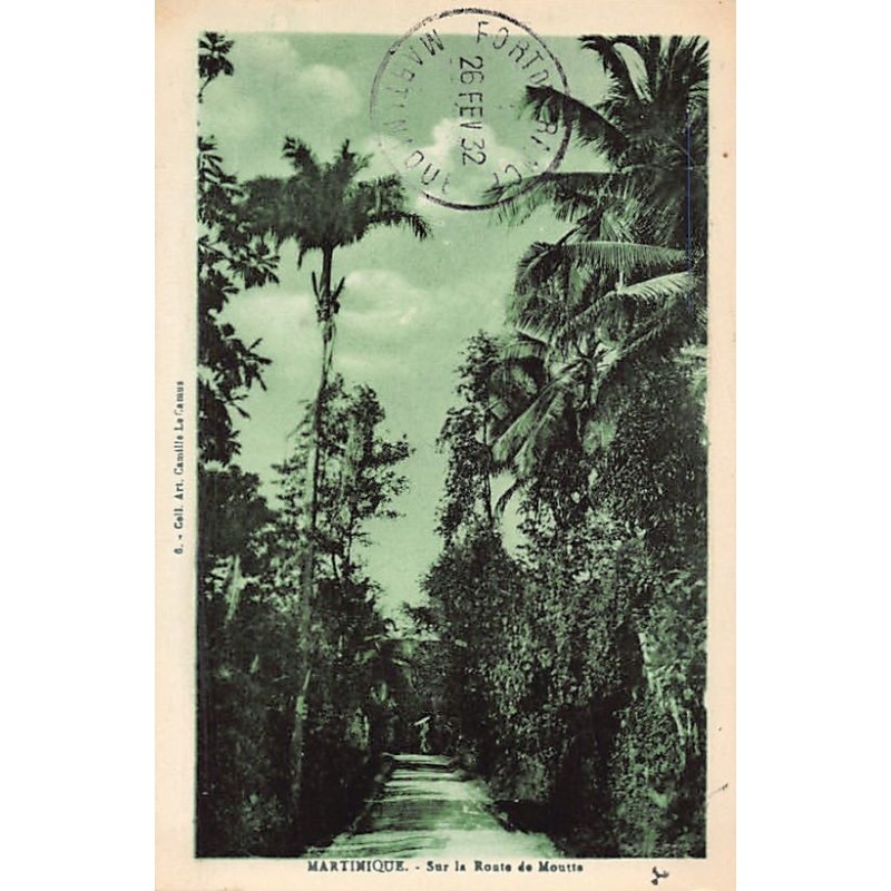 Rare collectable postcards of MARTINIQUE. Vintage Postcards of MARTINIQUE