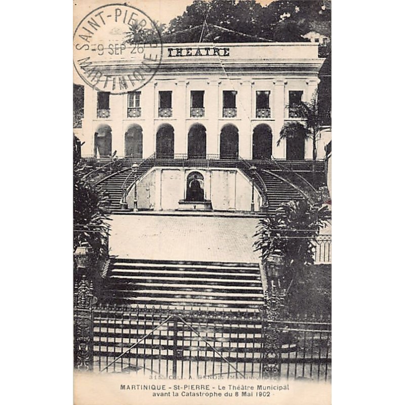 Rare collectable postcards of MARTINIQUE. Vintage Postcards of MARTINIQUE