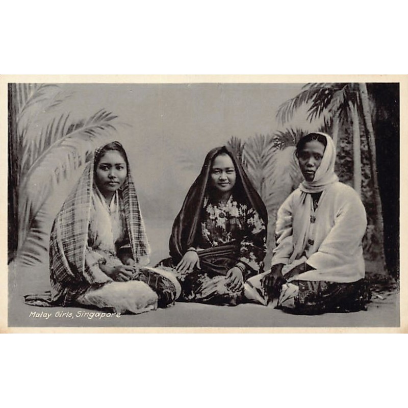 Rare collectable postcards of SINGAPORE. Vintage Postcards of SINGAPORE