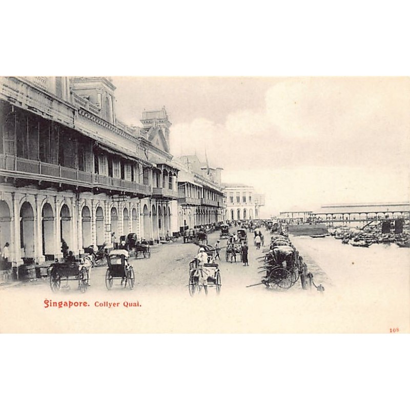 Rare collectable postcards of SINGAPORE. Vintage Postcards of SINGAPORE