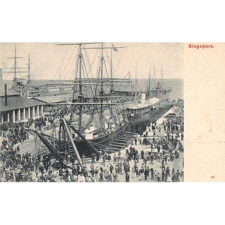 Rare collectable postcards of SINGAPORE. Vintage Postcards of SINGAPORE