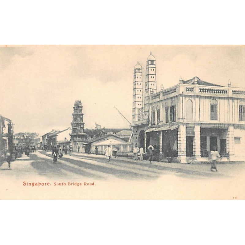 Rare collectable postcards of SINGAPORE. Vintage Postcards of SINGAPORE