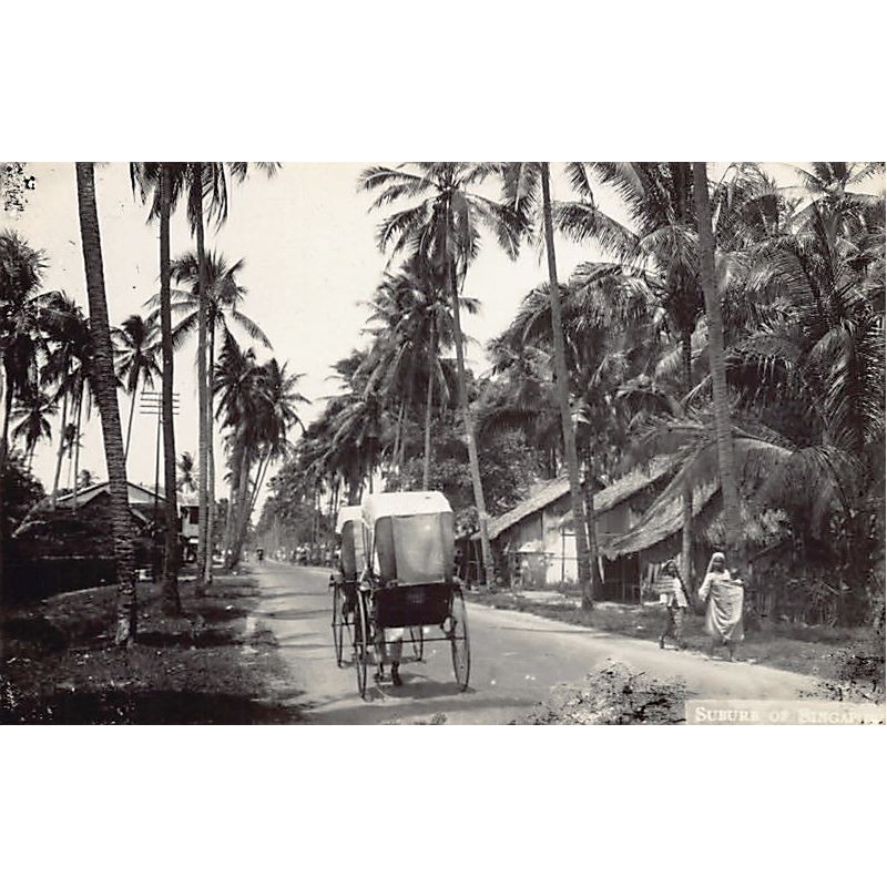 Rare collectable postcards of SINGAPORE. Vintage Postcards of SINGAPORE